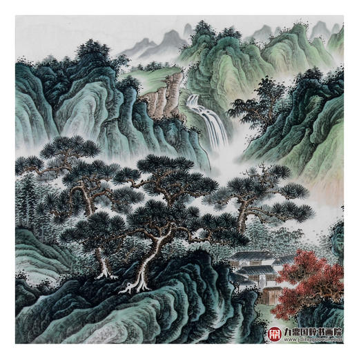 高云鹏《山水作品》68*178cm 山水横幅作品 办公室/客厅挂画 商品图3