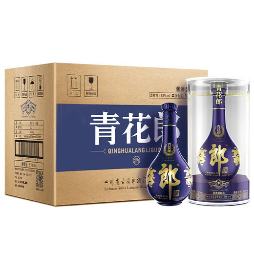 【2020年】郎酒 青花郎 53度 整箱装白酒 500ml*6瓶 酱香型 商品图2