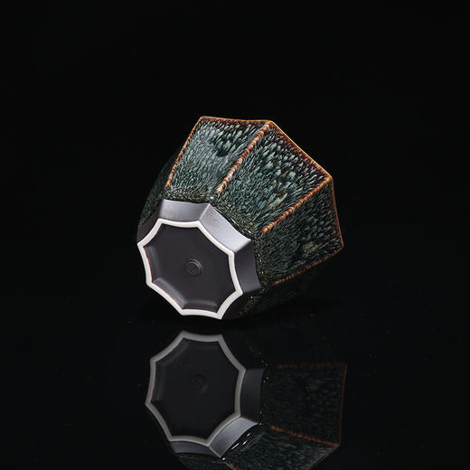龙德堂陶艺 范泽锋烧 星月 天目盏《八面玲珑》库存请咨询客服 商品图3