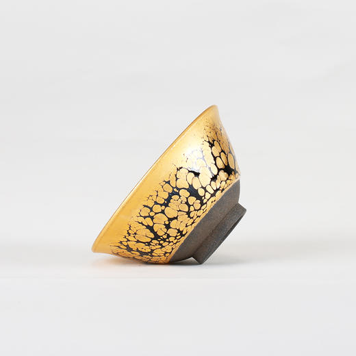 龙德堂陶艺 范泽锋烧 星月 撇口金油滴（库存请咨询客服） 商品图3