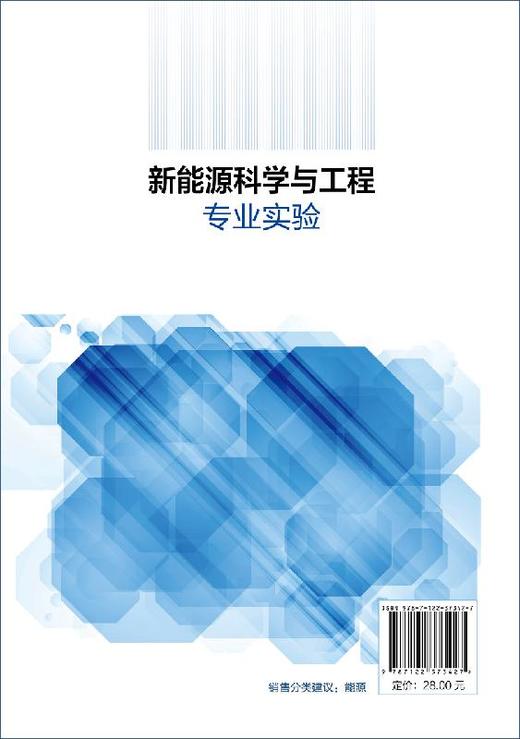 新能源科学与工程专业实验 葛武杰 锂离子电池燃料电池太阳能风力发电技术 高等学校新能源科学与工程 新能源材料与器件专业教材书 商品图1