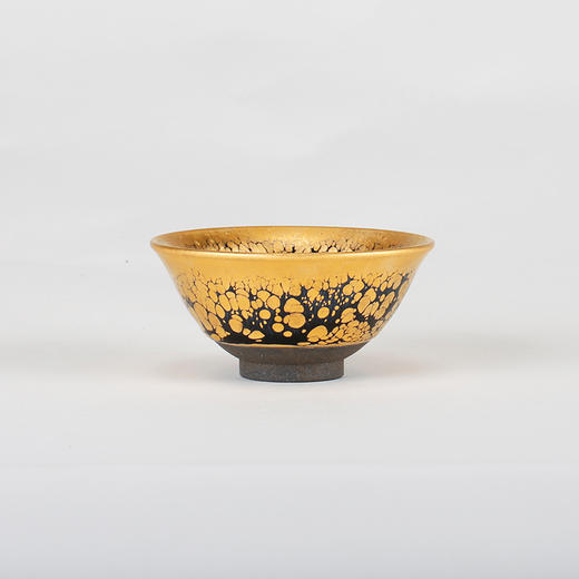 龙德堂陶艺 范泽锋烧 星月 撇口金油滴（库存请咨询客服） 商品图0