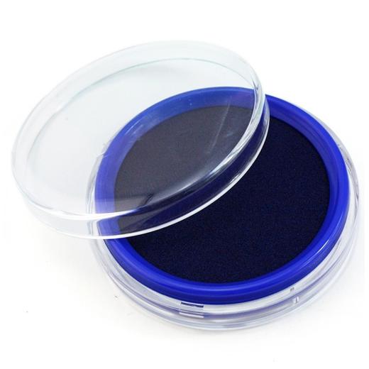 得力快干印台印泥9863红色蓝色速干泡沫印泥油性 商品图2