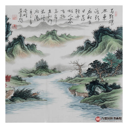 高云鹏《山水作品》68*178cm 山水横幅作品 办公室/客厅挂画 商品图5