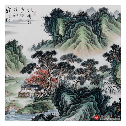 高云鹏《山水作品》68*178cm 山水横幅作品 办公室/客厅挂画 商品图4