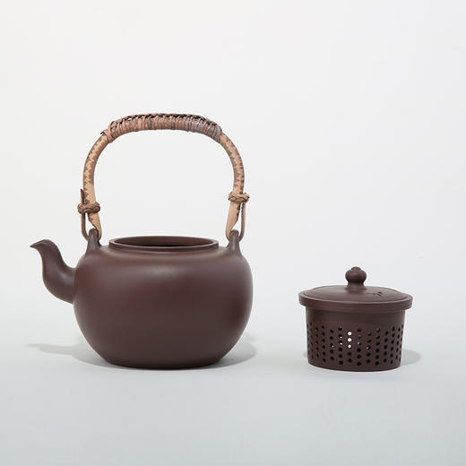 龙德堂陶艺《十二生肖蒸茶器》黄龙山原矿紫泥1000cc送保温隔热圈 商品图1