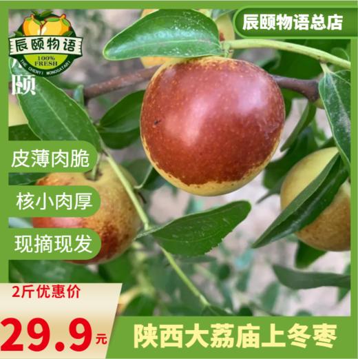 冬枣2斤新鲜应季水果脆甜陕西大荔产地直供现摘现发包邮 商品图4