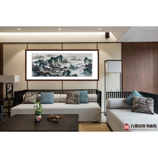 高云鹏《山水作品》68*178cm 山水横幅作品 办公室/客厅挂画 商品图2
