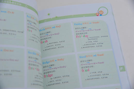 小学生英语单词发音解析手册 小学生英语自学教程书籍 英语自然拼读 少儿英语启蒙教材入门 1600个小学英文单词发音规律及记忆方法 商品图4