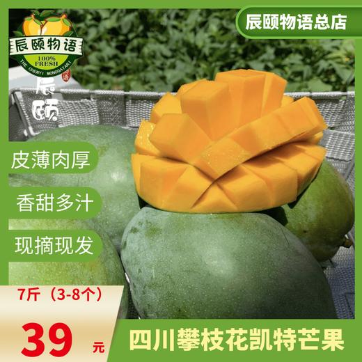 凯特芒7斤四川攀枝花大脸芒新鲜应季水果现摘现发包邮 商品图0