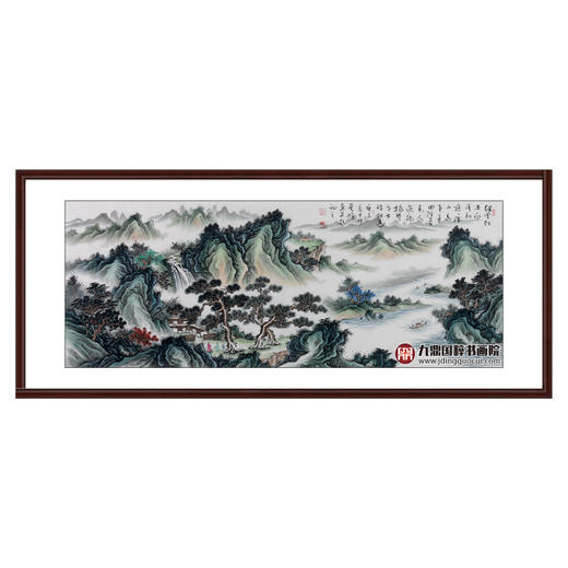 高云鹏《山水作品》68*178cm 山水横幅作品 办公室/客厅挂画 商品图0