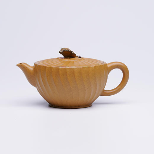 龙德堂陶艺 汤宣武制 《蝶恋花》 原矿黄金段 220cc(库存请咨询客服) 商品图4