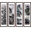 高云鹏《山水四条屏》34cm*138cm*4 山水四条屏作品 办公室/客厅挂画 商品缩略图0