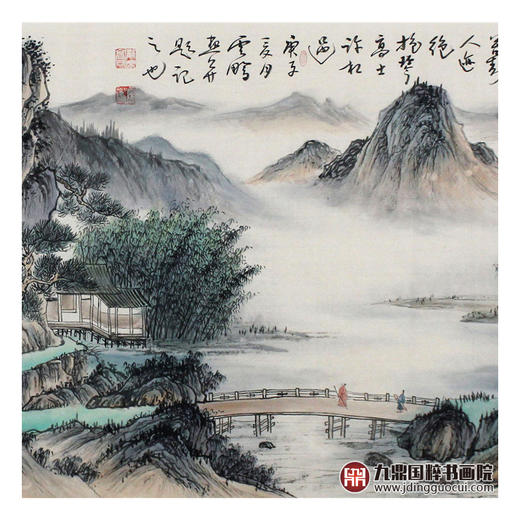 高云鹏《山水作品》68*178cm 山水横幅作品 办公室/客厅挂画 商品图4