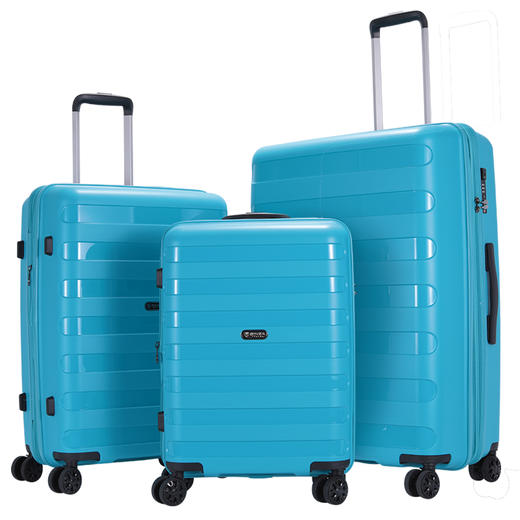 银座GINZATRAVEL 加宽加厚三个尺寸均可扩展PP行李箱旅行箱P-7012 商品图9