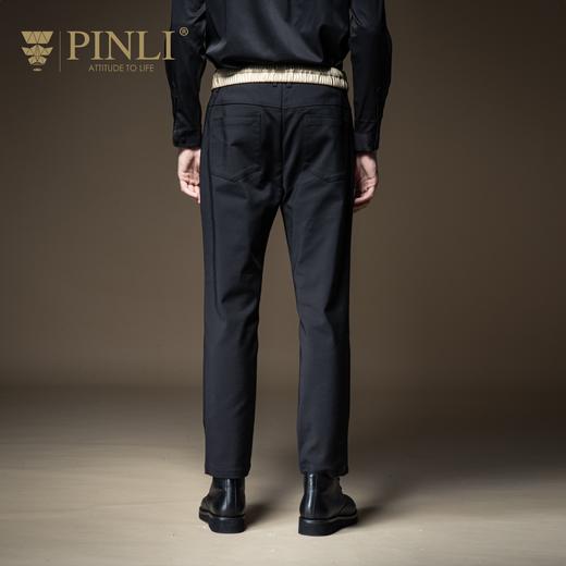 PINLI品立男士弹性纽扣时尚腰封通用腰带B203118070 商品图1
