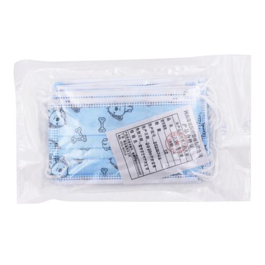 豫康宸 儿童一次性医用口罩 3D立体裁剪工艺 可爱卡通50只 商品图5