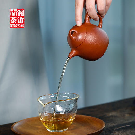 秦权（梨皮朱泥紫砂壶） 商品图2