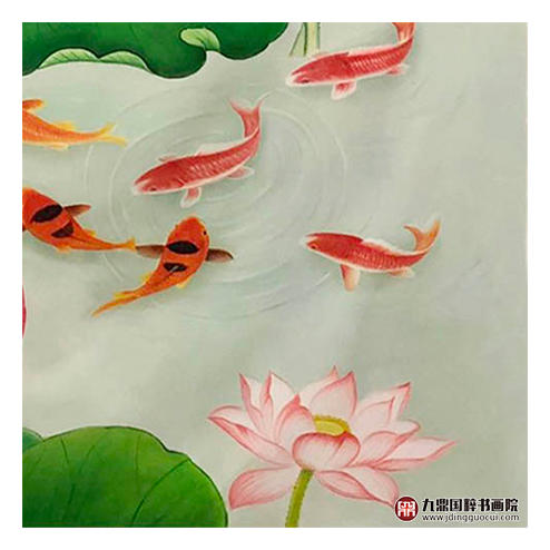 郑一坡《清气满堂》68×68cm 油画斗方作品 卧室/餐厅挂画 商品图6