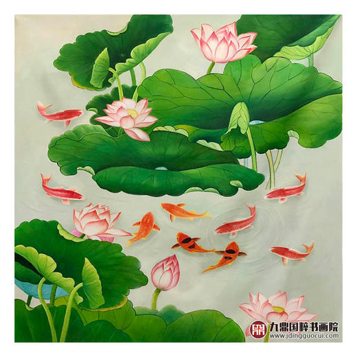 郑一坡《清气满堂》68×68cm 油画斗方作品 卧室/餐厅挂画 商品图1