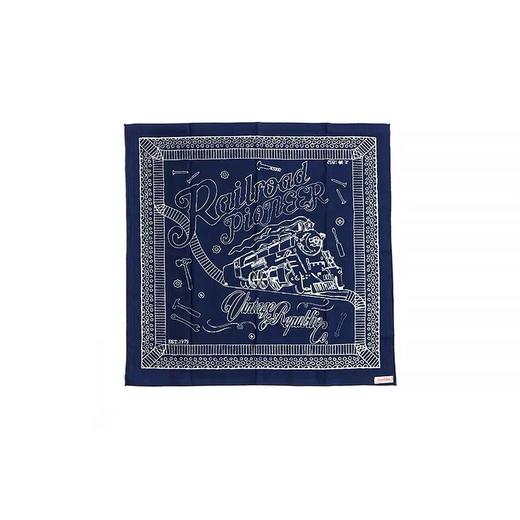 国棉壹厂/VR013/老火车头方巾VintageRepublic 商品图0