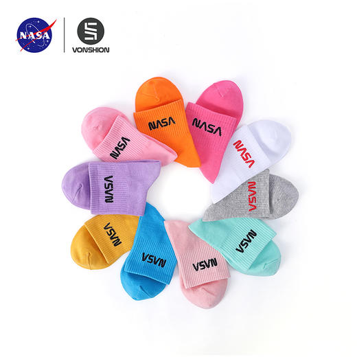 NASA智能星空袜，采用新疆长绒棉，糖果微胶囊技术，防臭舒适，久穿不变形 商品图4