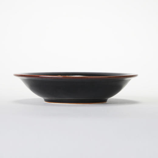 龙德堂陶艺 范泽锋烧 星月 一叶一菩提-玳瑁盘(库存请咨询客服) 商品图3