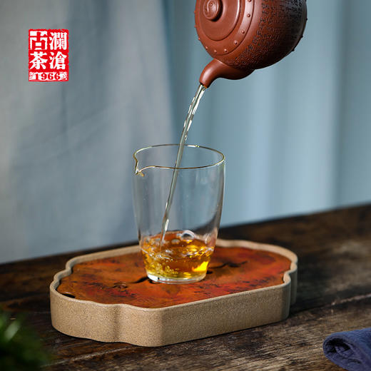 祥云铜片盘（段泥紫砂干泡盘） 商品图3