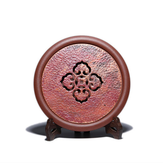 如意菱花（紫泥紫砂干泡盘） 商品图4