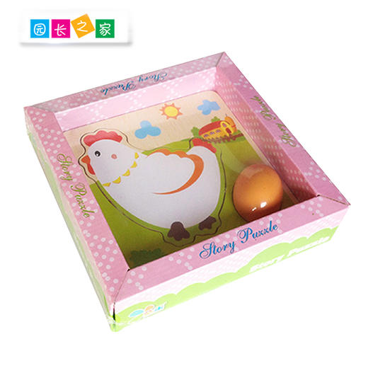 鸡成长儿童益智拼图 商品图1