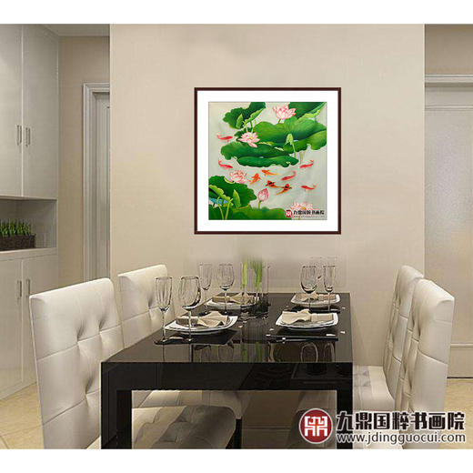 郑一坡《清气满堂》68×68cm 油画斗方作品 卧室/餐厅挂画 商品图2