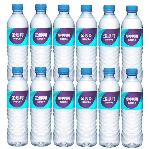 【1元秒杀12瓶】金沙河引用纯净水550ml（0101453） 商品图0