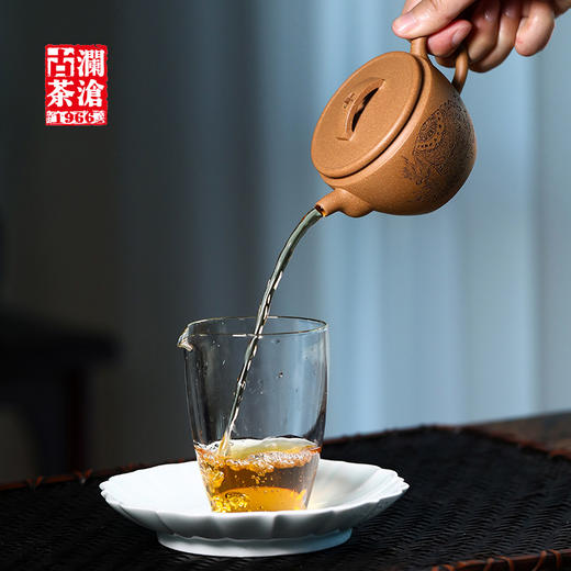 汉瓦（降坡泥紫砂壶） 商品图2