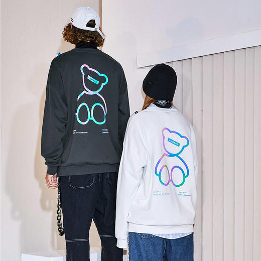 lilbear小熊情侣反光卫衣92030290 - lilbetter天街店