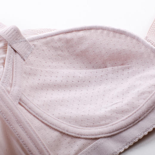 雅黛丽女士内衣性感蕾丝杯面侧收副乳文胸舒适无钢圈蜂巢薄杯胸罩DYW06201 商品图3