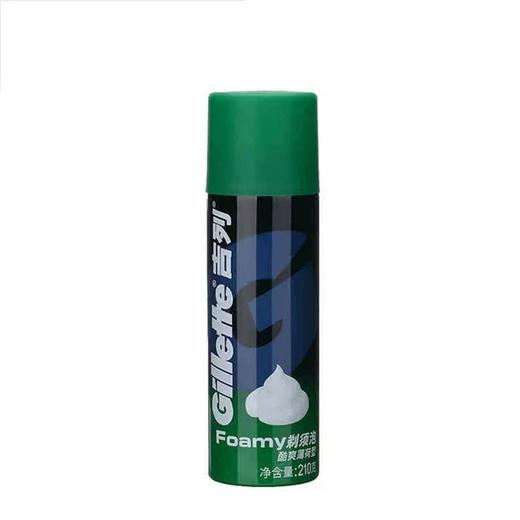 吉列 清新柠檬/酷爽薄荷 剃须沫 210g 商品图1