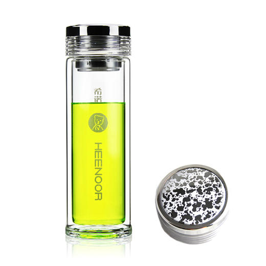 希诺 玻璃杯办公室泡茶 XN-6515 仿金色 商品图0