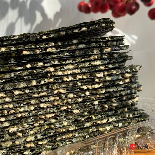 芝麻夹心头水海苔脆10袋儿童孕妇即食轻烤紫菜零食包邮 商品图2