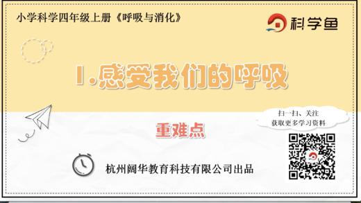 4.2.1《感受我们的呼吸》重难点提升课程 商品图0