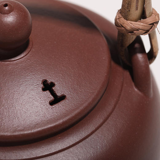 龙德堂陶艺 《五行煮水壶》黄龙山原矿紫泥1000cc 送保温隔热圈 商品图4