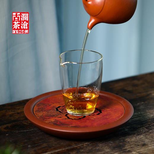 如意菱花（紫泥紫砂干泡盘） 商品图3