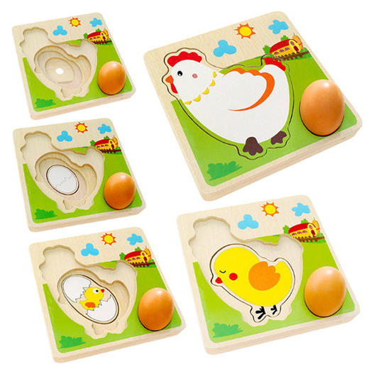 鸡成长儿童益智拼图 商品图4