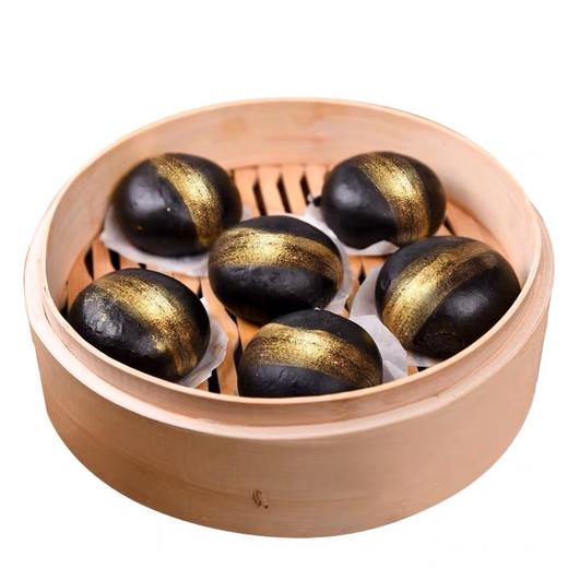 广肴鲜黑金流沙包 6个装