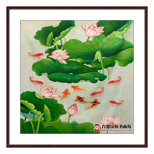 郑一坡《清气满堂》68×68cm 油画斗方作品 卧室/餐厅挂画 商品图0