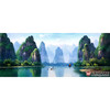 郑一坡《漓江山水》72×180cm 油画横幅作品 办公室/客厅挂画 商品缩略图1