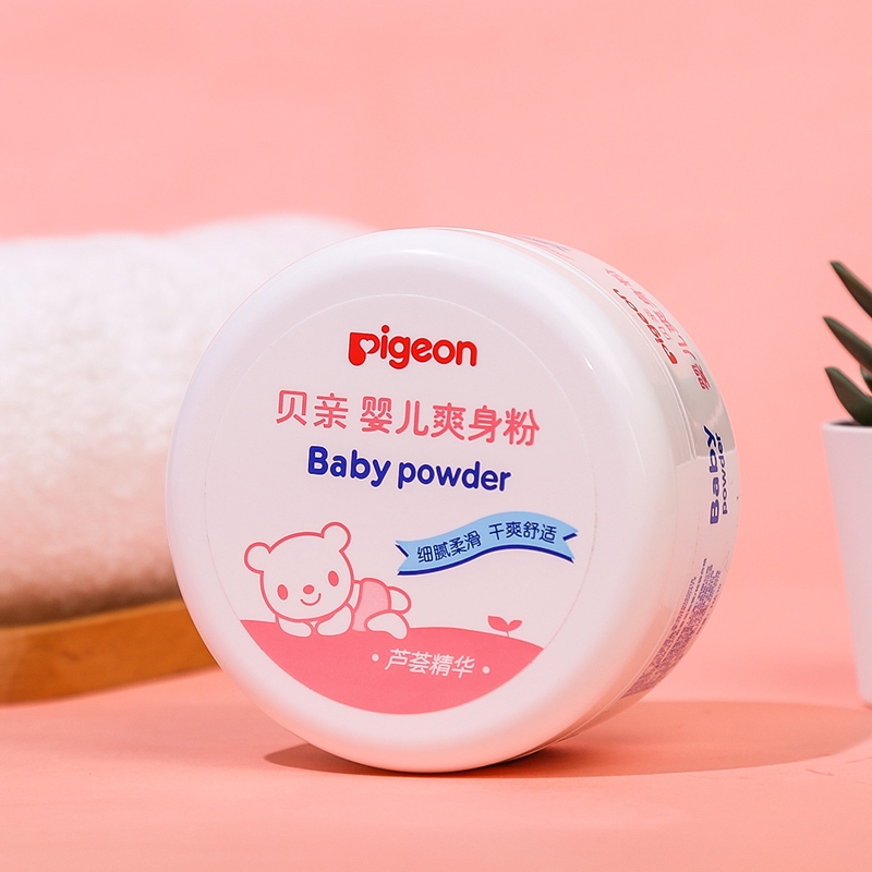 贝亲-盒装婴儿爽身粉140g