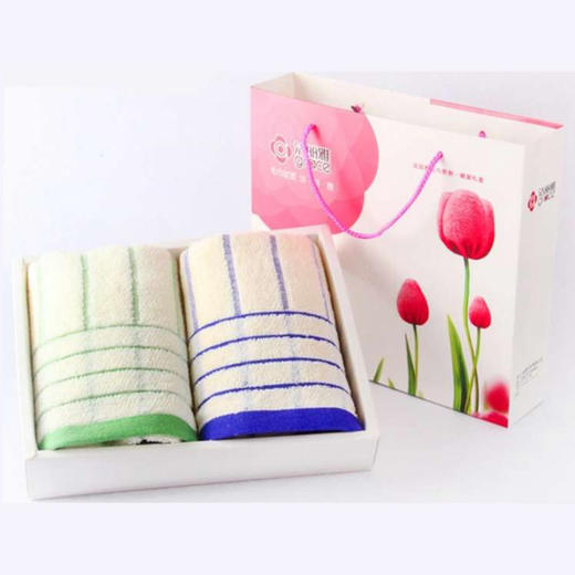 洁丽雅毛巾套盒（2条装） 商品图0