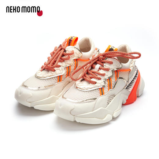 nekomomo老爹鞋ins潮2020年新款厚底增高网面休闲百搭运动女潮鞋旅游鞋 商品图1