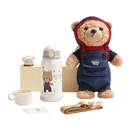 ALL JOINT大容量儿童公仔熊保温杯简约可爱 商品图2