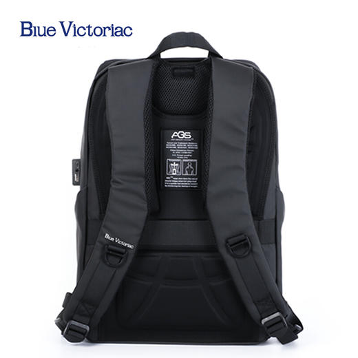 蓝色军刀AGS反重力减压护脊双肩包BV-AGS007尼龙、AGS黑色 商品图2